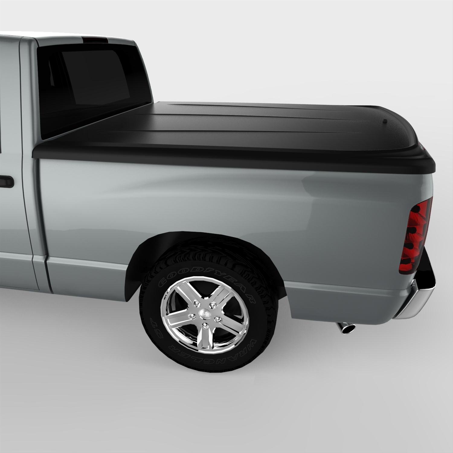 UnderCover SE Hard Black Tonneau Cover 02-09 Dodge Ram 6.5 Bed - Click Image to Close